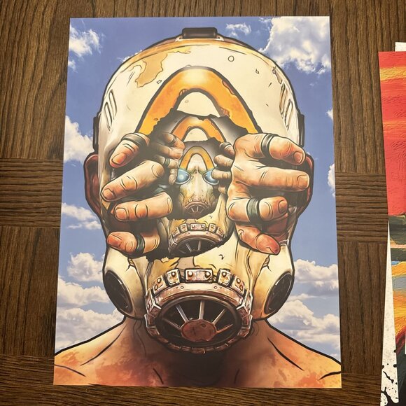 Borderlands 3 Psycho Art - Complete Set of 7 prints (PAX 2019 Gearbox Promo)-NEW - Picture 10 of 10